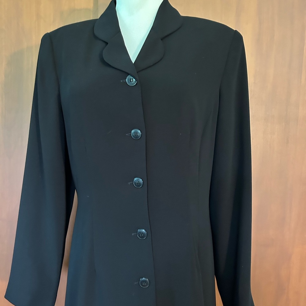Talbots black blazer dress - Picture 3 of 5
